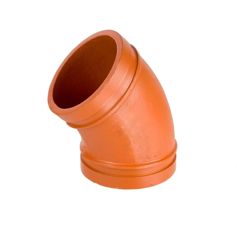 Import Grooved 45° Elbow