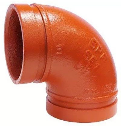Import Short Grooved 90° Elbow